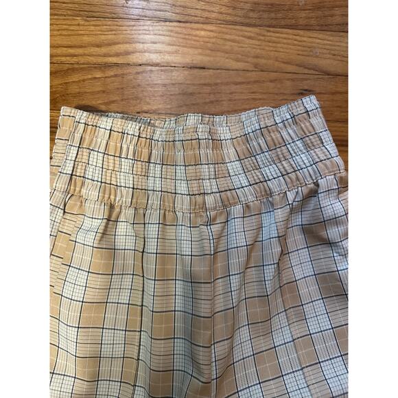 COLLUSION wide leg pants in check 2R - Picture 4 of 7